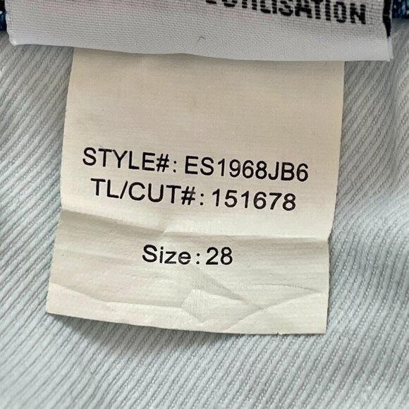 NWT STS Blue Layne High Waist Distressed Cutoff Shorts Medium Wash Women Size 28 - Picture 14 of 16